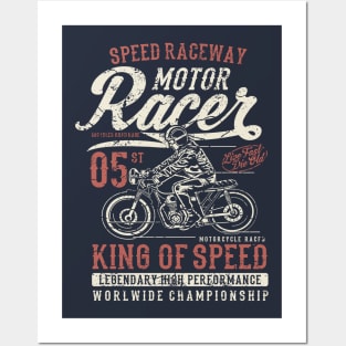 Speed Raceway Motor Racer King Of Speed Posters and Art